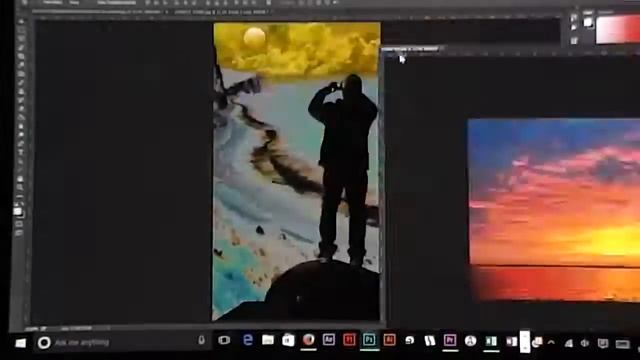 Photoshop Photo Manipulation Time Lapse