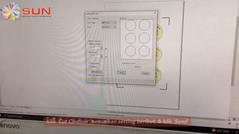 MESIN CUTTING STICKER JINKA XL 451 AC AUTO CONTOUR CUT - SUN INDONESIA