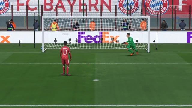 FIFA 22 - Manchester City Vs FC Bayern Munich -  Updated Squads - Penalty Shootout