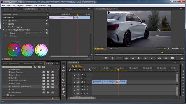 Урок 6 Эффекты для видео Adobe Premiere Pro   анимация видеоэффекты Премьер Про