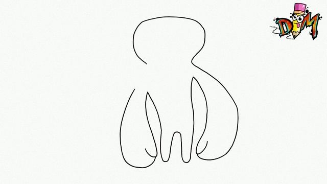 COMO DIBUJAR A JUMBO JOSH de GARDEN OF BANBAN II | how to draw jumbo josh from garden of banban 2