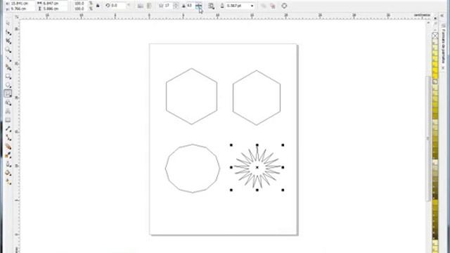 Conociendo CorelDraw X5 Video 3a - Creación de objetos