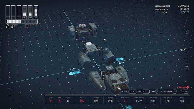 Starfield Custom Ship Build: The Lunar Whale