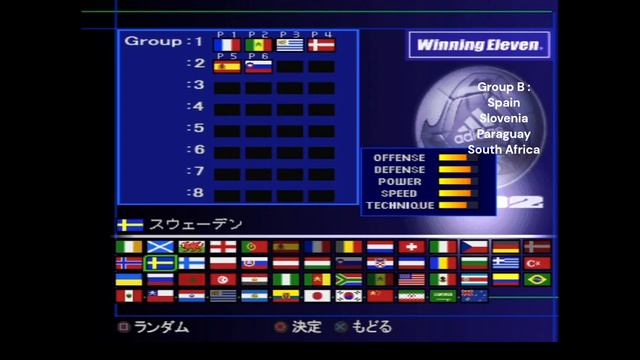 World Cup 2002 Korea - Japan Preparation - Winning Eleven 2002