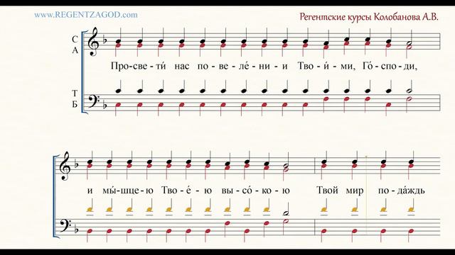 Глас 8, песнь 5, ирмос: "Просвети нас"