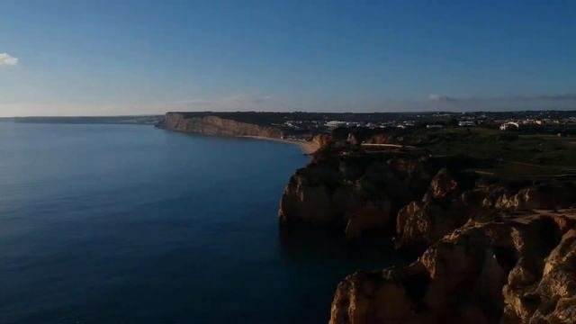 Ponta da Piedade Lighthouse Lagos Drone Footage