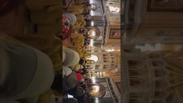 Слово Святейшего на молебне на начало нового года 31.12.19