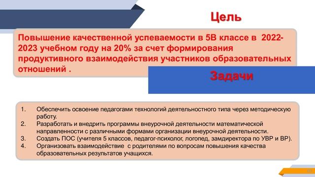 Секреты успешной работы управленческой команды. Прокопьевский ГО, Школа 54