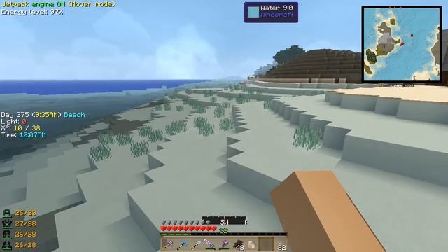 S01E12 Minecraft Let's play - Багнутые лодки и поиски палочки строителя