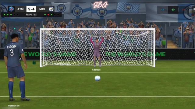 EA SPORTS FC Mobile | PSG vs Man city | Ronaldinho vs Haaland | Penalty Shootout - Android Gameplay