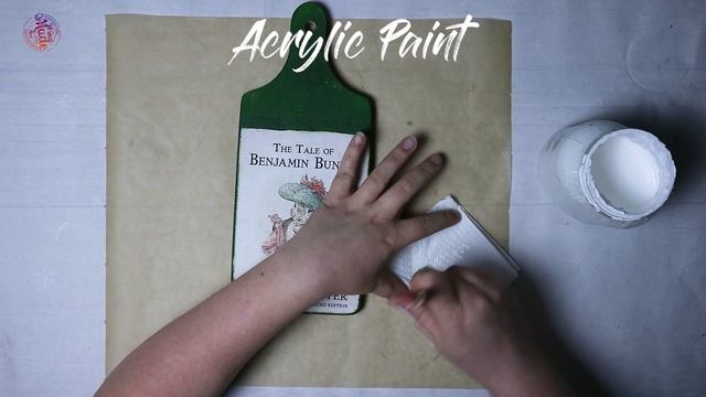 #164 DECOUPAGE BOARD / DIY / DECOUPAGE / DESKA OZDOBNA DECOUPAGE / STEP BY STEP / TUTORIAL