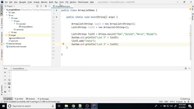 Java Interview Tips of the day - How to create Fixed length of ArrayList in Java