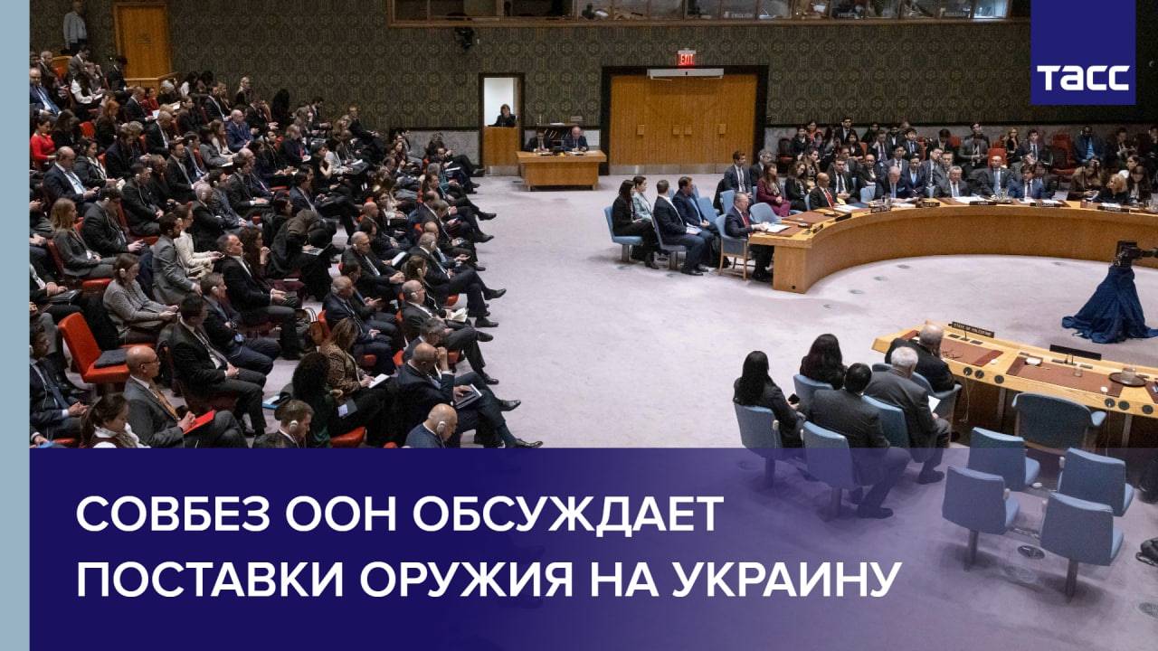 Совбез ООН обсуждает поставки оружия на Украину
