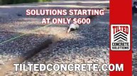 Uneven concrete sidewalks, driveways, patios, and pooldecks are dangerous trip hazards!