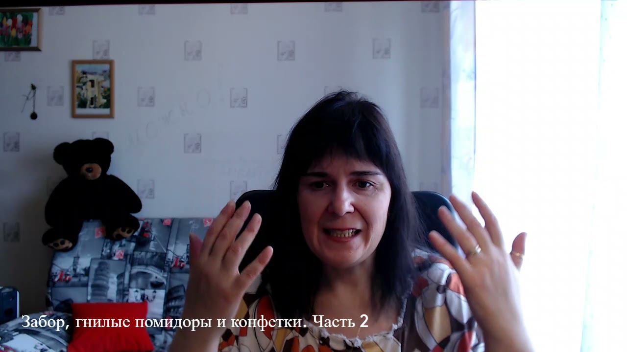 Забор, гнилые помидоры и конфеты Часть 2