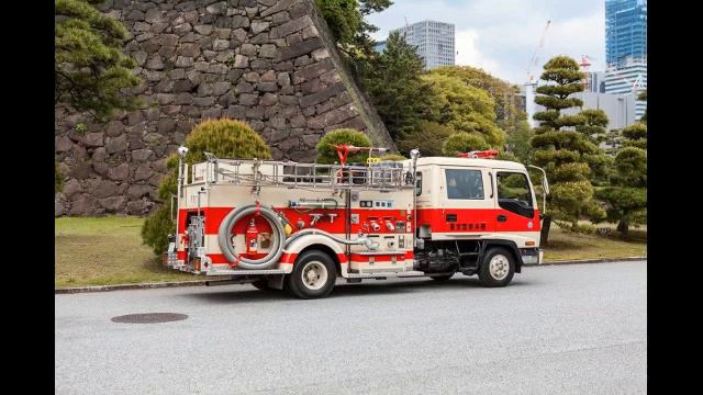 японские пожарные автомобили