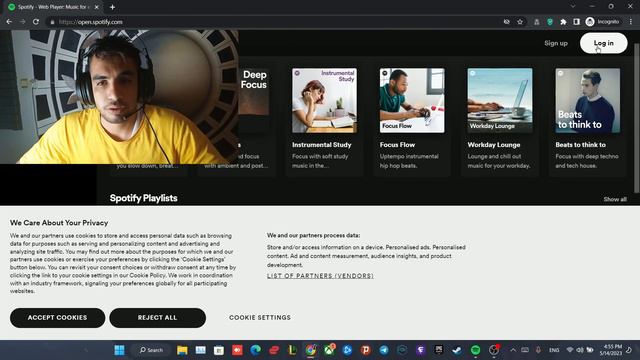 رفع ارور یکی نبودن ریجن اسپاتیفای | Spotify