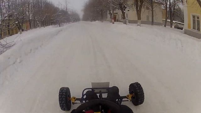 winter kart 2013 \ Заволжье 13\01\2013 1 Заезд