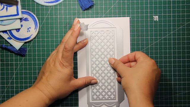 Adding Faux Ceramic Tiles to Papercrafting Projects