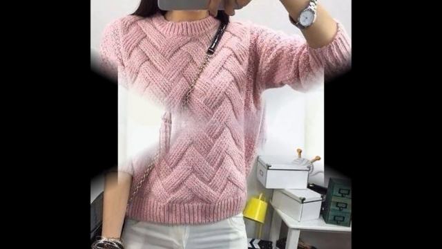 Модные Пуловеры для Женщин Спицами - 2019 / Trendy Pullovers for Women Knitting
