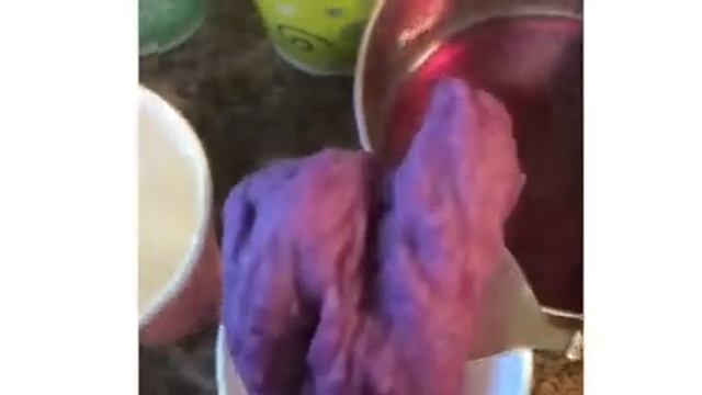 МК покраска ваты и хлопка цветной капустой. Ватные игрушки