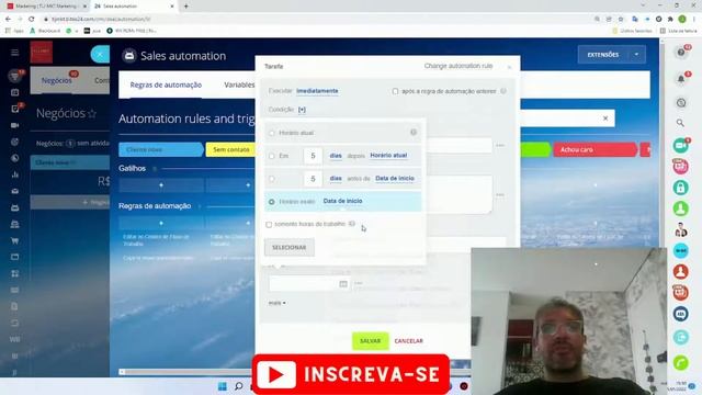 Automação - Criar tarefa no bitrix24