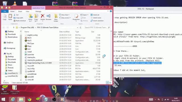 Fifa 15  FULL GAME  AND ORIGIN FIX  CRACK V2 WORKING ON WINDOWS 8 1