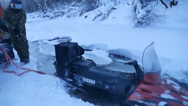 Снегоходная экспедиция ВИЗУС 1 по реке Чусовая
