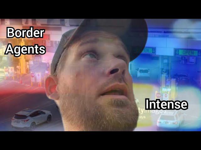 Slipped through THE BORDER in the BACK OF A CAB