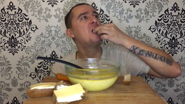 Мукбанг/Mukbang/Острый Чили Суп???Гороховый