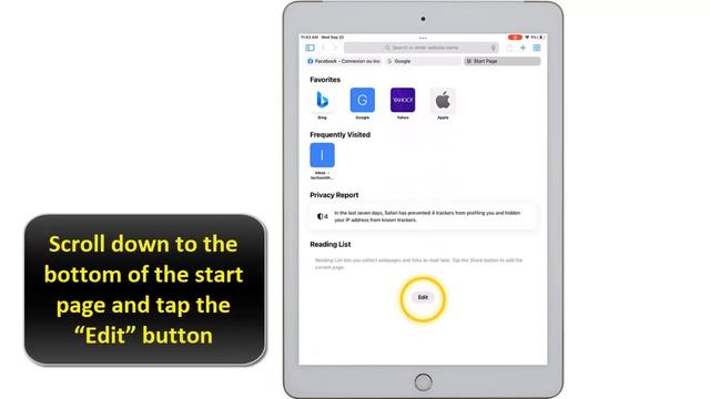 how to change Safari background on iPhone or iPad iOS 15