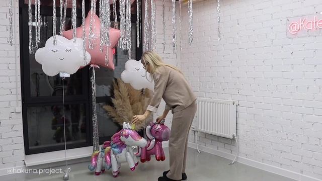 Воздушные шары на день рождения для девочек