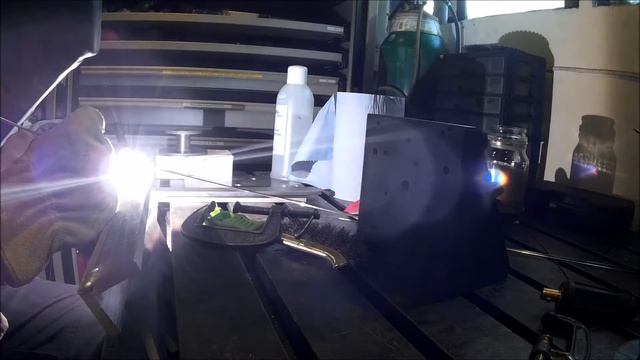 8mm Aluminium tig with the Hitachi 300GP2