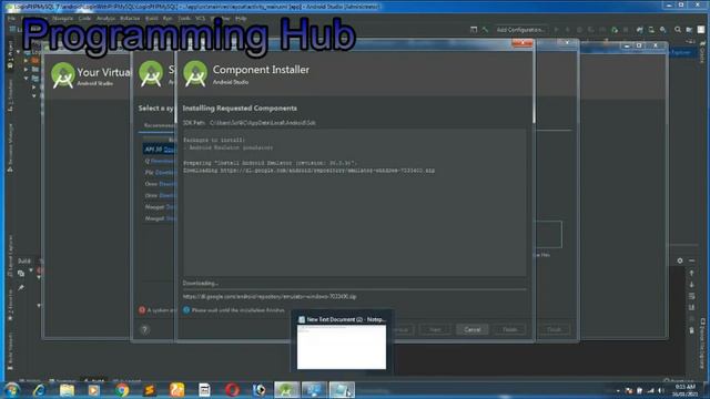 How to Install AVD Manager In Android Studio | Android App Development | Programming Hub