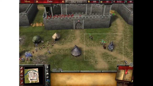 Stronghold 2 siege deffence: part 3 Edinburgh