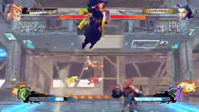 Ultra Street Fighter IV battle: Adon vs Rose FINALLY ANIME!