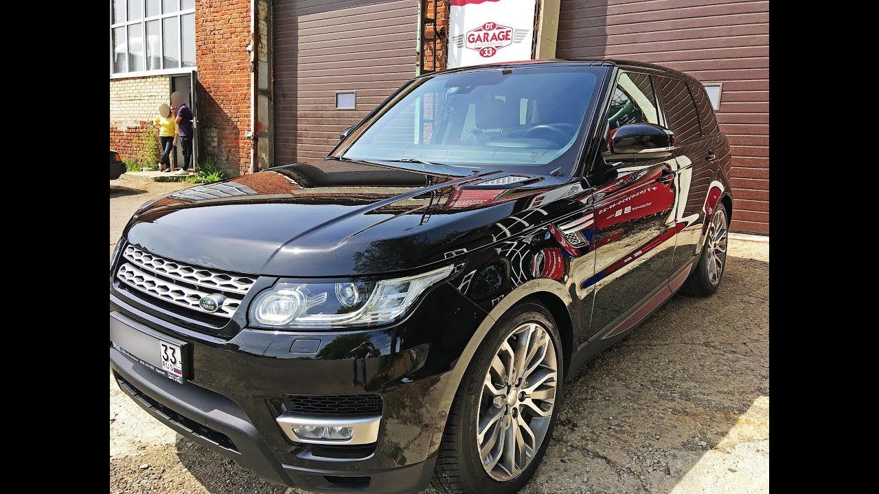 Range Rover Sport 2014 года. Полировка и защита i-Shield. Видеоотчет