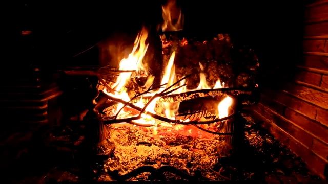relax music, лечебная музыка,сон у камина