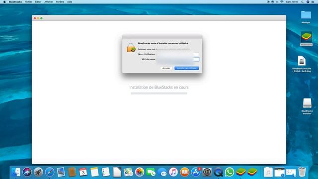 Comment installer BlueStacks sur MacOS High Sierra (10.13)