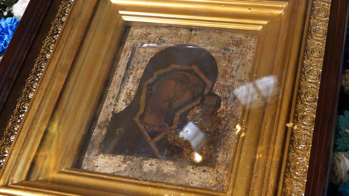 Икона Казанской Божьей в Александро-Невском кафедральном соборе