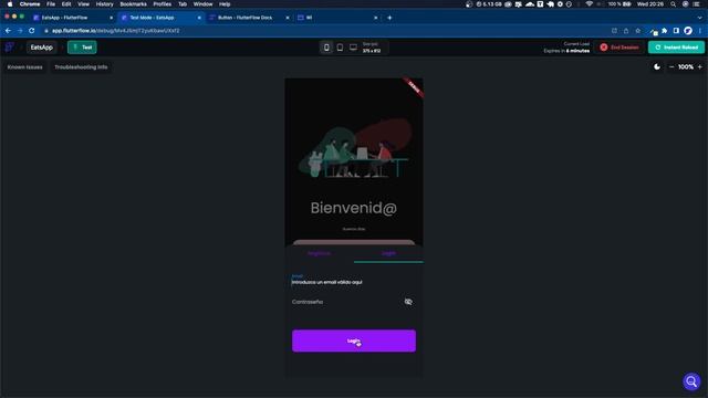 Domina los botones en FlutterFlow: Cómo crear, personalizar y agregar acciones al Button Widget.