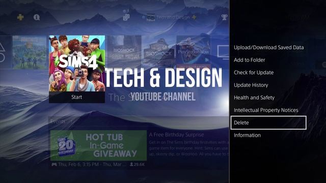 How to Uninstall Content from PS4 | Delete Apps & Games on PlayStation
