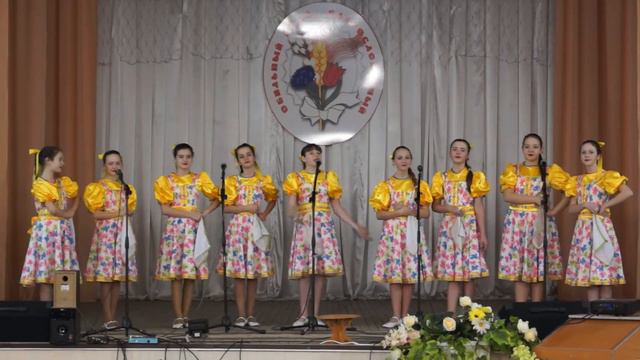 Вокальный ансамбль " Ладушки" с.Сакмара- Посеяли лен