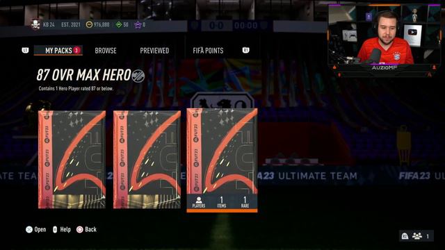 30x MAX 87 FUT HERO PACKS! 🥳 FIFA 23 Ultimate Team