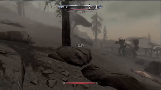 Skyrim Dragonborn - How to Kill Lurker - Hints and Tips to Beat Lurkers