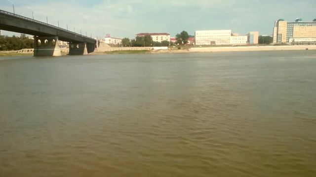 Хороший пляж на Иртыше. Омск.