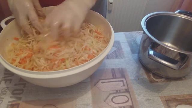 Квашенная домашнея капуста