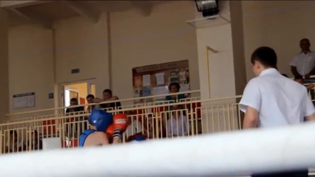 Бокс. Бой слонимчанина Андрея Масалова и Ивана Мороза из Минской области . 17.06.2016 Слоним