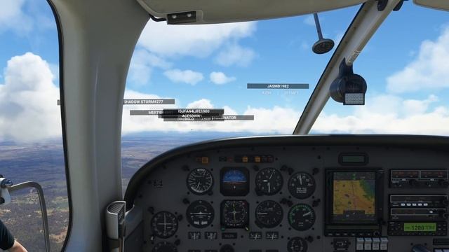 LIVE | MSFS |  WORLD UPDATE 7 AUSTRALIA | MULTIPLAYER FLY-IN | PA-44 | Honeycomb Alpha+Bravo