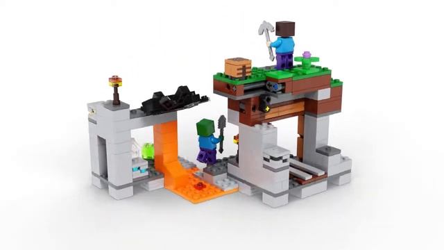 LEGO Minecraft Заброшенная шахта 21166